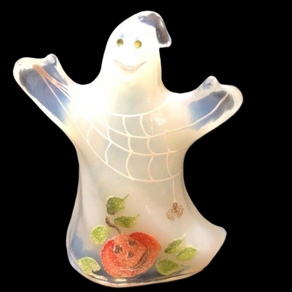 2004 RARE/MINT Fenton Halloween Ghost “Boo Boo” signed by Scott Fenton (#291) - Picture 2 of 16
